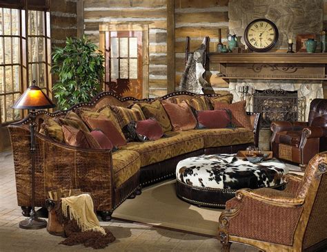 Hand Crafted Western Furniture Custom Living Room, Family Room ...