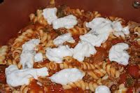 Deep South Dish: Baked Rotini in Meat Sauce