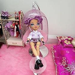 Amazon.com: Bratz Funky Fashion Furniture Retro-Swing Chair Playset ...