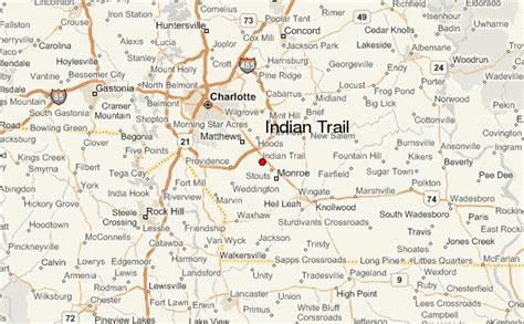 Indian Ridge Trail Map