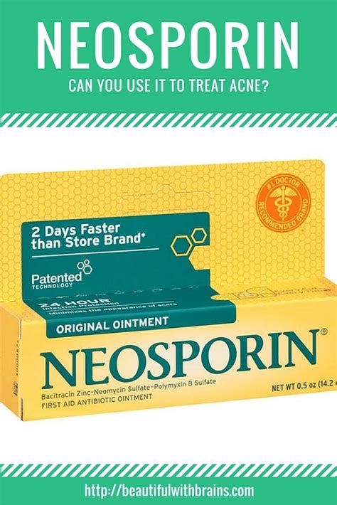 Neosporin is a popular antibiotic cream many people have started using to treat acne. That's a ...