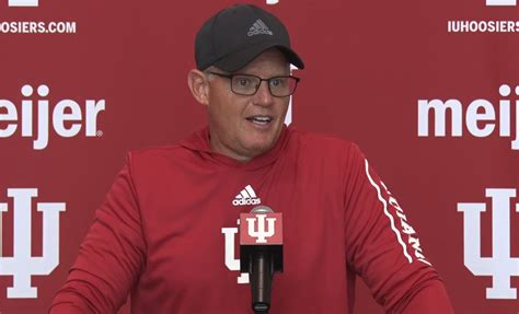 WATCH: Tom Allen updates Indiana football's QB battle, key injury notes ...