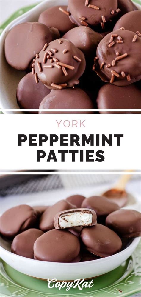 Copycat York Peppermint Patties | Recipe in 2021 | York peppermint patty, Peppermint patties ...