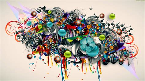 graffiti, Art, 3d, Color, Psychedelic, Flowers, Urban Wallpapers HD ...