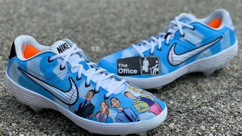 Fans of 'The Office' will love this baseball player's custom cleats | Mashable