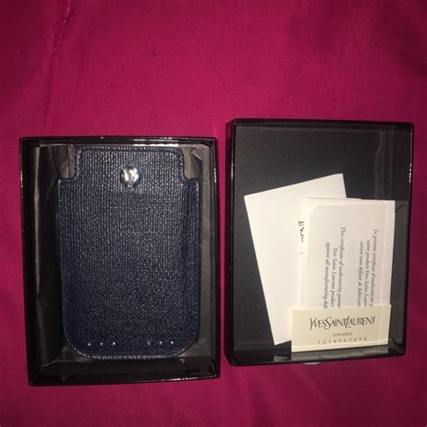 Yves Saint Laurent | Accessories | Ysl Cell Phone Case | Poshmark