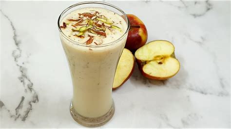 Tasty Apple Shake in 2 Minutes | Apple Milkshake Recipe | Milk Shake ...