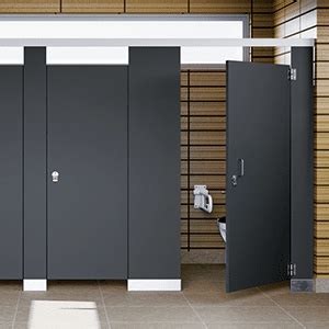 Phenolic Restroom Partitions - By Bobrick & Others - Partition Plus