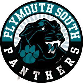 PLYMOUTH-SOUTH-PANTHERS.jpg Custom Car Magnet - Logo Magnet