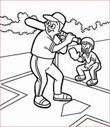 Coloring Pages Baseball Free And Printable sketch template