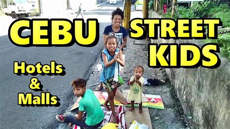 Cebu Street Kids, Hotels, & Malls in Cebu Philippines - YouTube