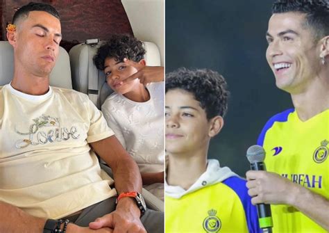 Cristiano Ronaldo Jr celebrates goal with dad's iconic celebration