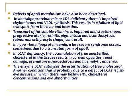 Disorders of lipid metabolism ppt