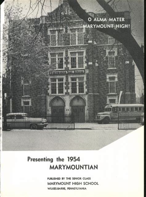 Explore 1954 Marymount High School Yearbook, Wilkes-barre PA - Classmates