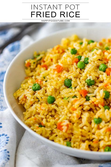 Instant Pot Fried Rice Recipe (Pressure Cooker Fried Rice)