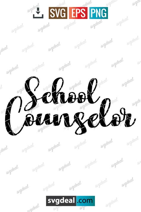 Free School Counselor Svg - SVGDeal.com