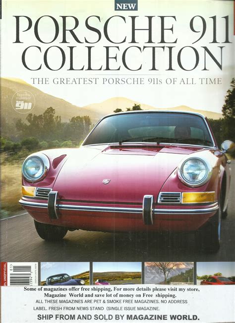 Porsche 911 Collection Magazine the Greatest Porsche 911s of - Etsy Singapore