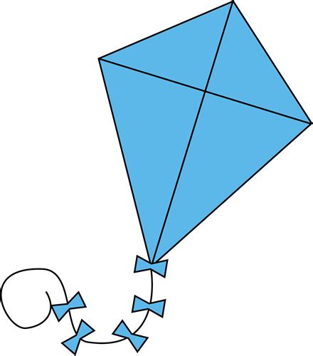 Blue Kite Clip Art - Blue Kite Image | Clip art, Kite, Scrapbook images