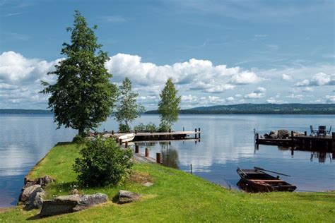 Lake Siljan, Sweden Located in the center of the country, Siljan is ...