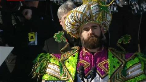 Jason Kelce highlights parade with epic rant - ABC News