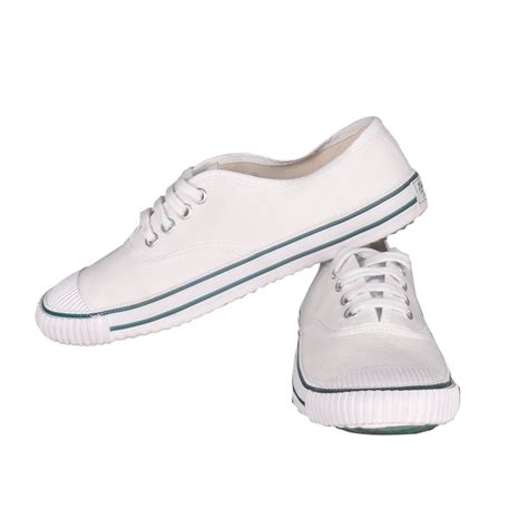 Bata Tennis Canvas White Shoe, स्कूल के कैनवास जूते, स्कूल कैनवास शूज in Erode , Tip Top ...