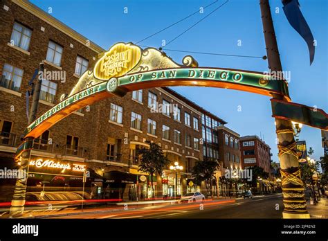 Historic Gaslamp Quarter, San Diego, California USA Stock Photo - Alamy