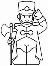 royal Guard  Free Coloring Pages Coloring sketch template