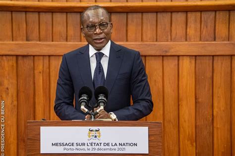 Bénin / Discours du Président Patrice TALON sur l'état de la Nation | Médiapart Bénin