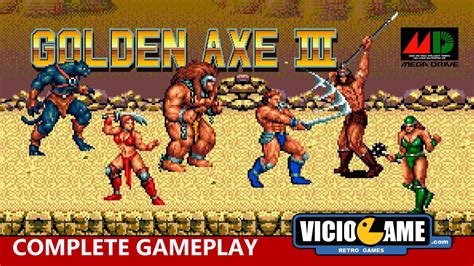 🎮 Golden Axe III (Mega Drive) Complete Gameplay - YouTube