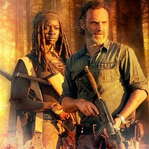 MICHONNE AND RICK GRIMES | Behemoth, Fear the walking dead, Rick and ...