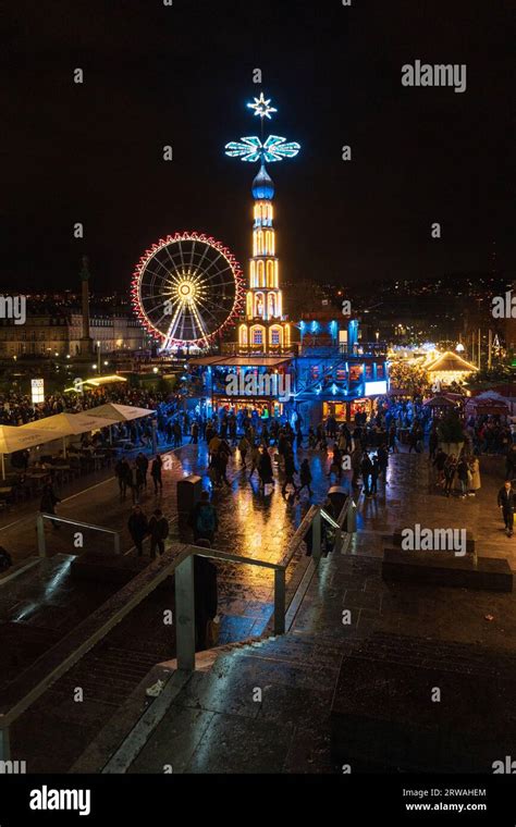 The Christmas Market in Stuttgart, Germany Stock Photo - Alamy