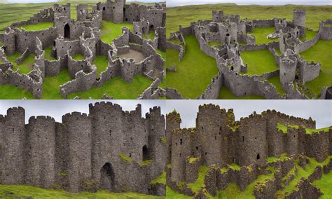 a medieval castle in iceland | Stable Diffusion