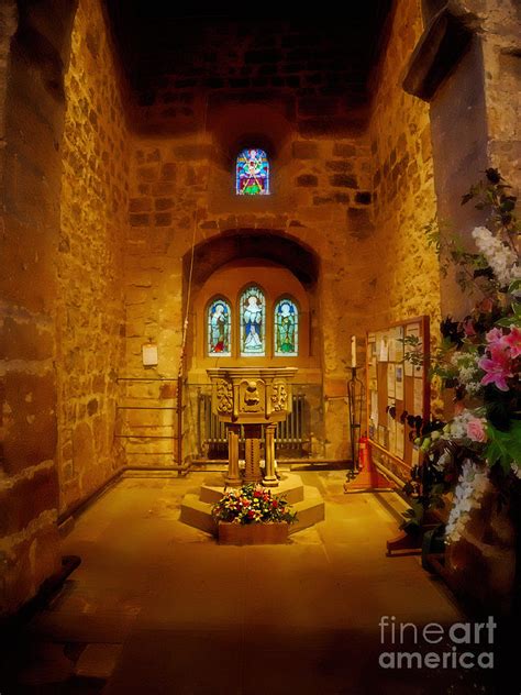 Interior of St Andrew's Church in Corbridge Photograph by Louise Heusinkveld - Fine Art America