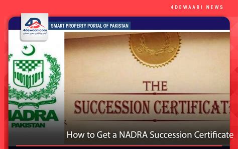 How to Get a NADRA Succession Certificate