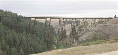 Camas Prairie Railroad Bridge at Lawyer’s Canyon - Idaho - Railroad Bridges on Waymarking.com