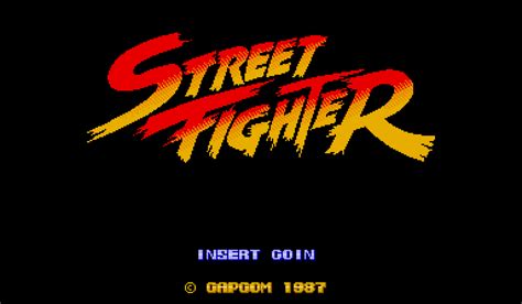 Street Fighter (1987) by Capcom Arcade game