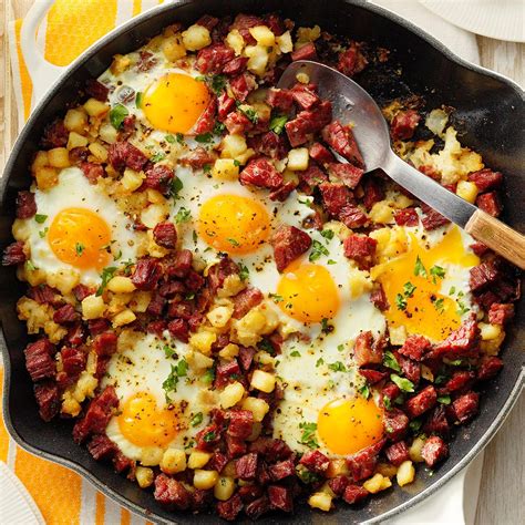 Corned Beef Hash and Eggs - 5* trending recipes with videos