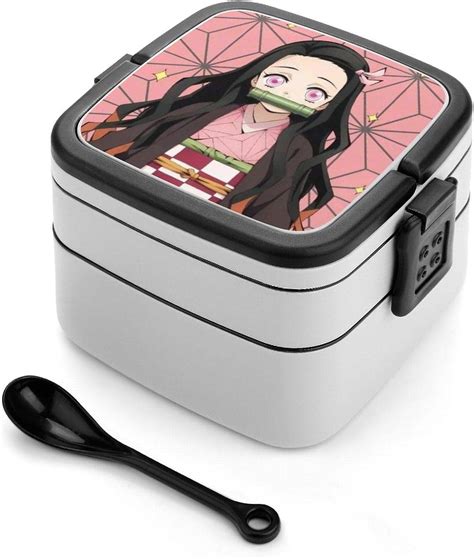 Anime Demon Slayer Bento Box for Adults - Kimetsu no Yaiba Kids Lunch ...