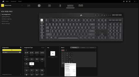 Macros & Remap Keys in CORSAIR iCUE | CORSAIR:EXPLORER