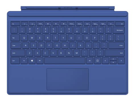 Microsoft Surface Pro Type Cover - Keyboard - backlit - Canadian French ...