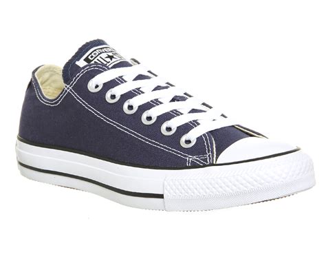 Converse All Star Low in Blue for Men | Lyst