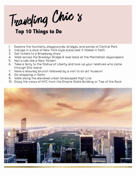 New York City Travel Itinerary | Besttravels.org