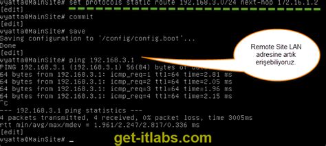 Vyatta Router ile Site-to-Site VPN Kurulumu – Get-itLabs.com
