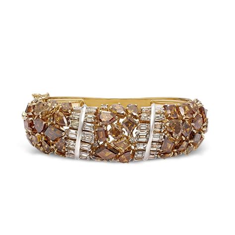 Bridal Bracelet: Buy Cognac Diamond Bracelet Online in India | Rose