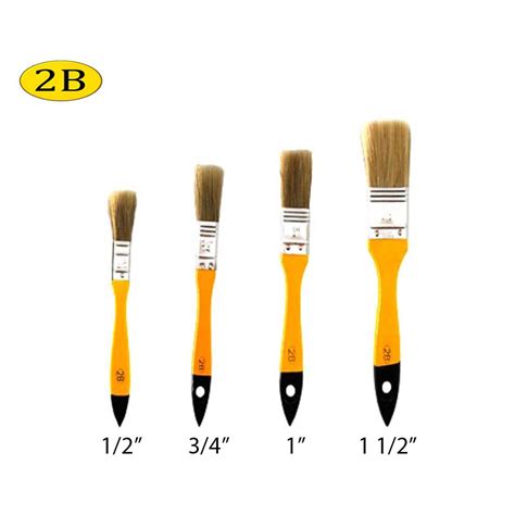 2B Utility Paint Brush 1 1/2" 1" 1/2" 3/4” size | Shopee Philippines