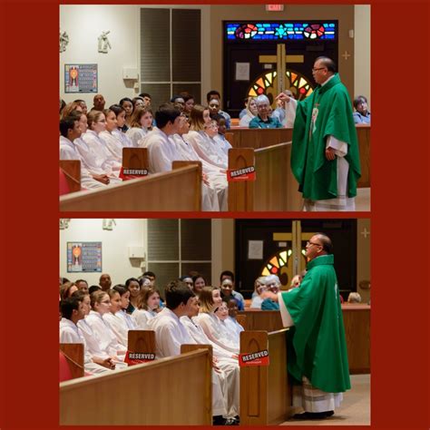 Altar Server Cross Mass - Christ the King - Terrytown, LA