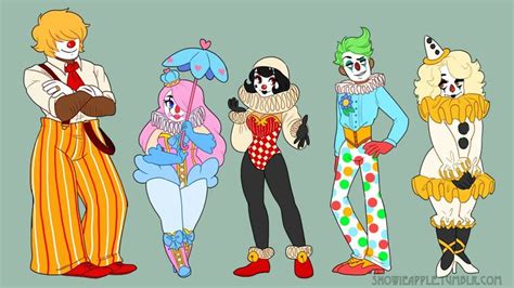 Pin by 🎪 ClownCub 🎪 on Clowns | Character design inspiration, Character design, Cartoon art styles