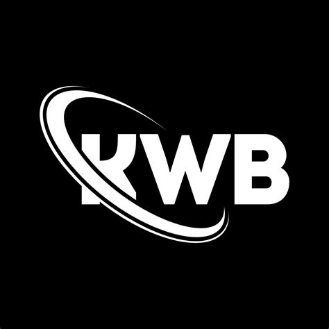 logotipo de kwb. letra kwb. diseño del logotipo de la letra kwb. Logotipo de iniciales kwb ...