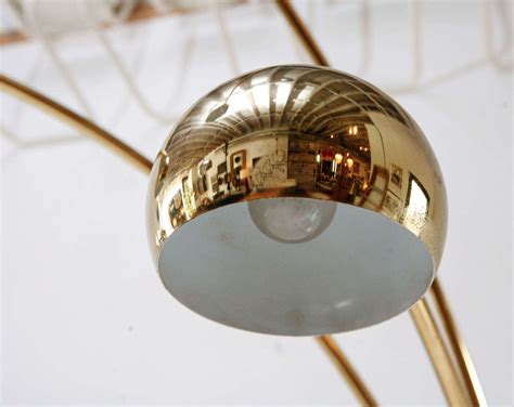 Vintage Brass and Marble Three Arm Arc Floor Lamp at 1stDibs | arc ...