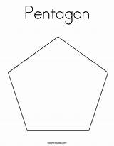 Pentagon Coloring Page  Twisty Noodle sketch template